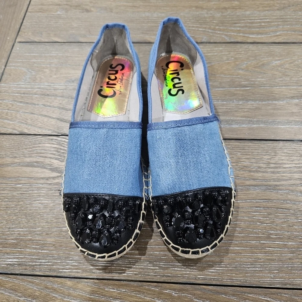 Circus by Sam Edelman Womens Loretta Canvas Espadrilles, Size 6